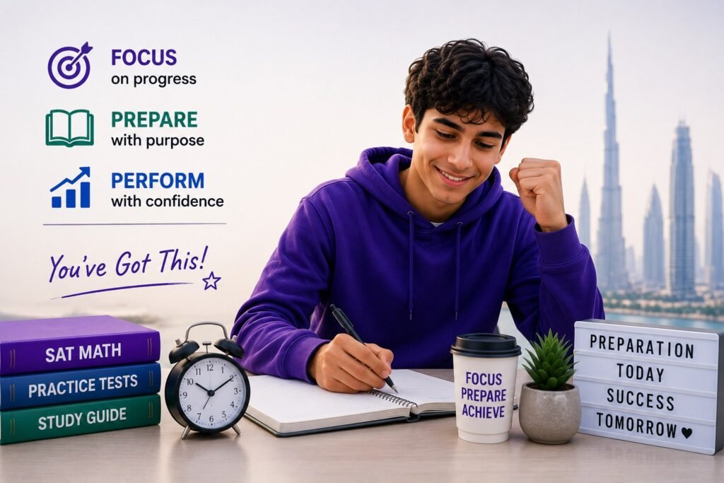 SAT Math Test Day Confidence