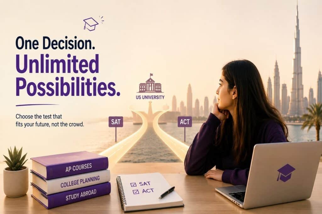 SAT vs ACT for UAE Students