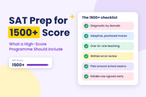 SAT Prep for 1500+ Score